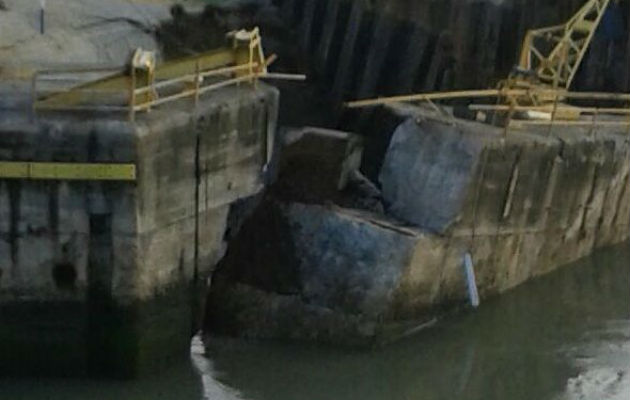 Miraflores locks damage, Panama