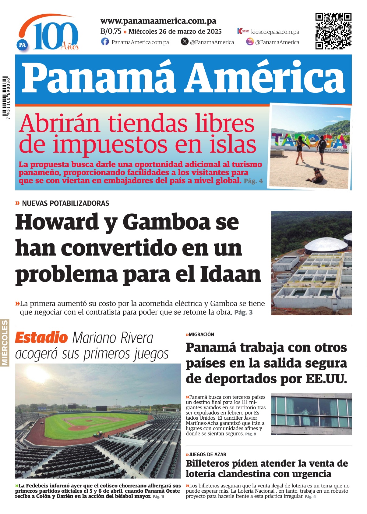 Portada del día