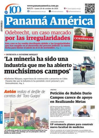 Portada Panamá América