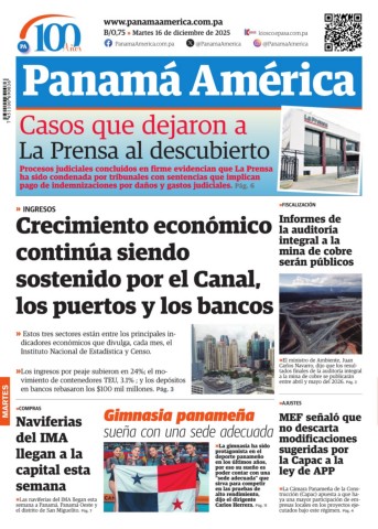 Portada Panamá América