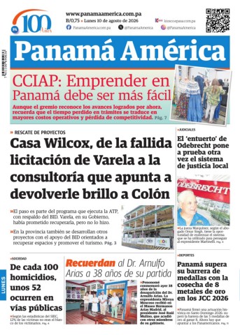 Portada Panamá América