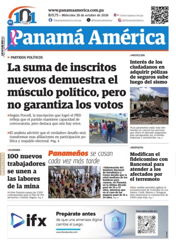 Portada del día - Panamá América