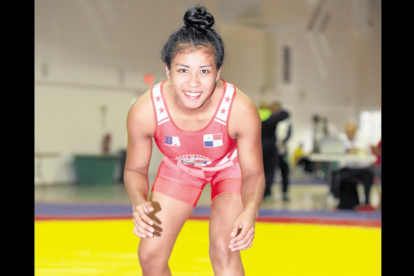 Irichell Vargas, después de ganar su medalla de oro en los Codicader. /Foto Anayansi Gamez