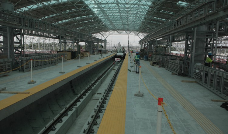 La Línea 2 del Metro tiene un avance que supera el 80% de construcción. /Foto Archivo