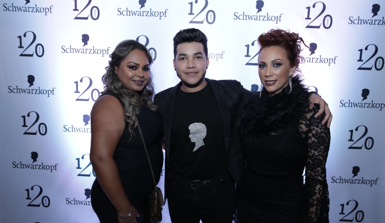 2. Yarelis Jaramillo, Jorge Mora y Noelia Perdomo.