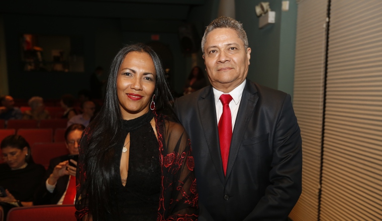 4. Mayuli Marín y Eliezer Samudio.