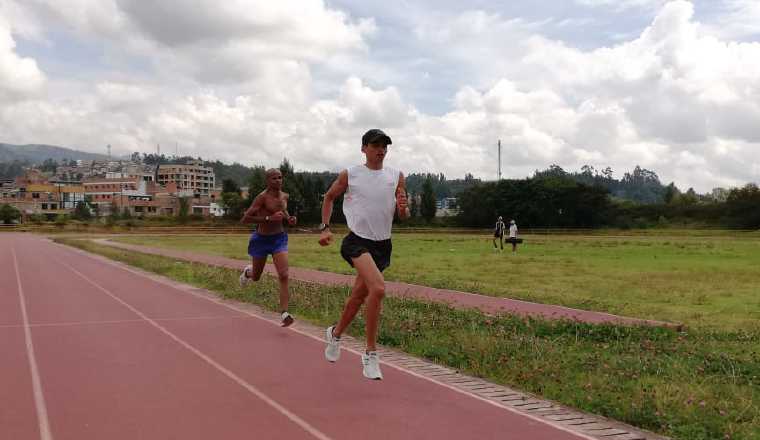 Entrenamientos en territorio colombiano son exigentes. /Foto Cortesía