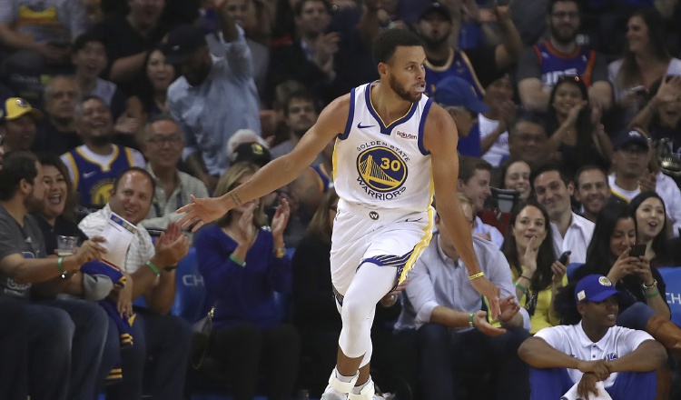 Stephen Curry, referente de los Golden State Warriors. /Foto AP