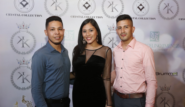 3. Steven Castellanos, Odalis Sánchez y José Ibarra.