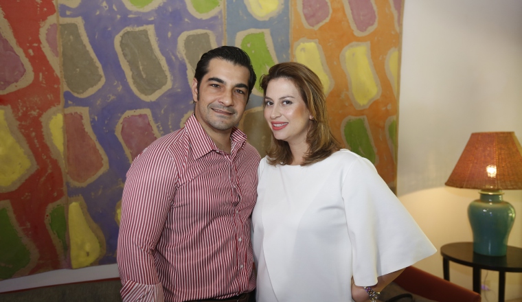 2. Arnaud Colle y Johanna Herrera.