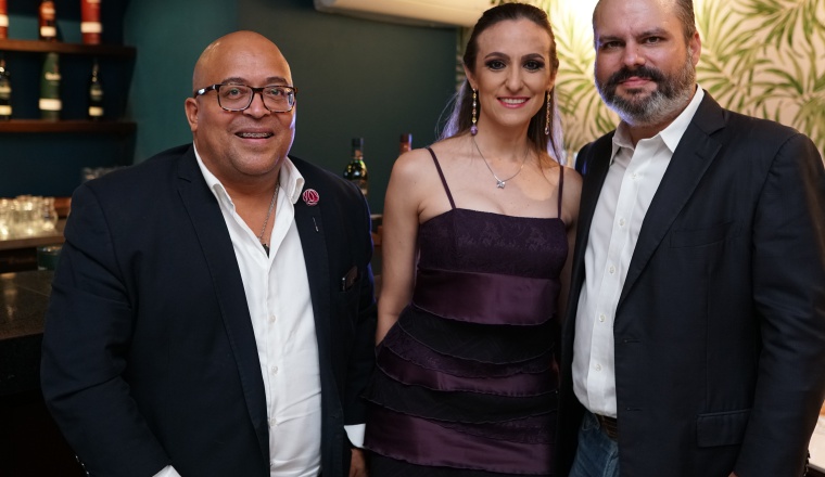 3. Noel Daniel, Carmen Castro y Gabriel González.