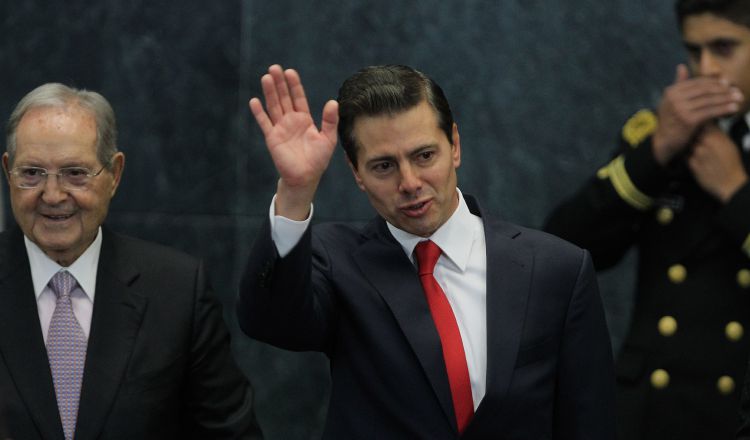 Enrique Peña Nieto termina su período el 1 de diciembre. EFE