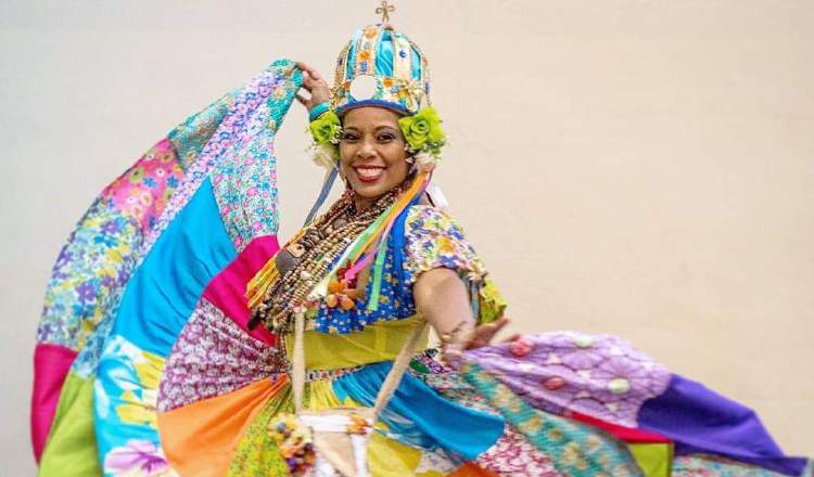 Eneida Reyes, reina Congo del Palenque de San Sebastián. /Foto Cortesía