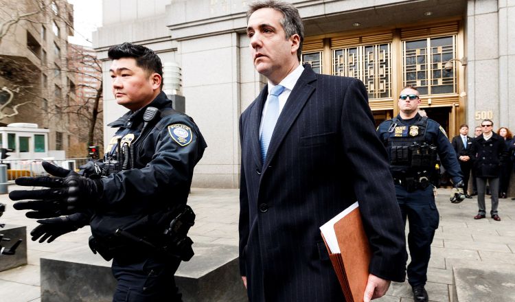 El exabogado personal del mandatario, Michael Cohen aseguró que su