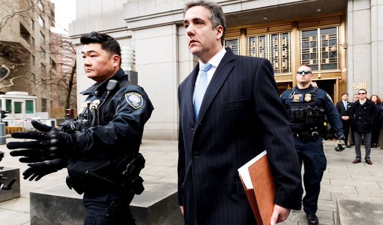 El exabogado personal del mandatario, Michael Cohen aseguró  que su 