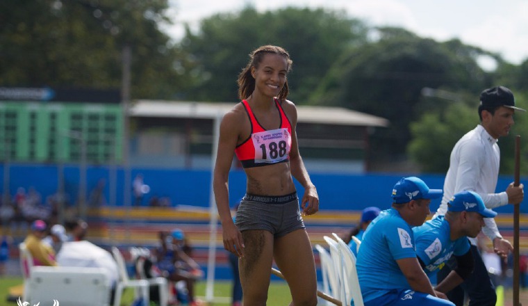 Nathalie Aranda es una de las figuras jóvenes del atletismo nacional. /Foto Pandeportes