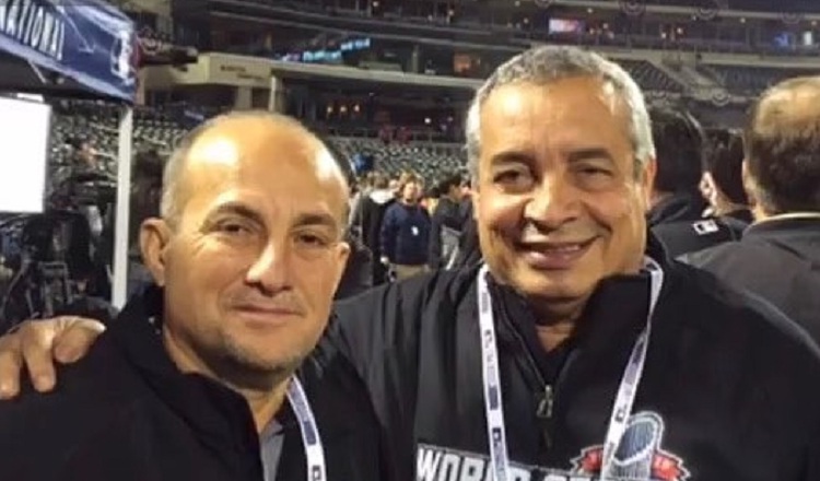 Eric Espino y Elías González forman una de las duplas más populares del béisbol panameño. /Foto Cortesía