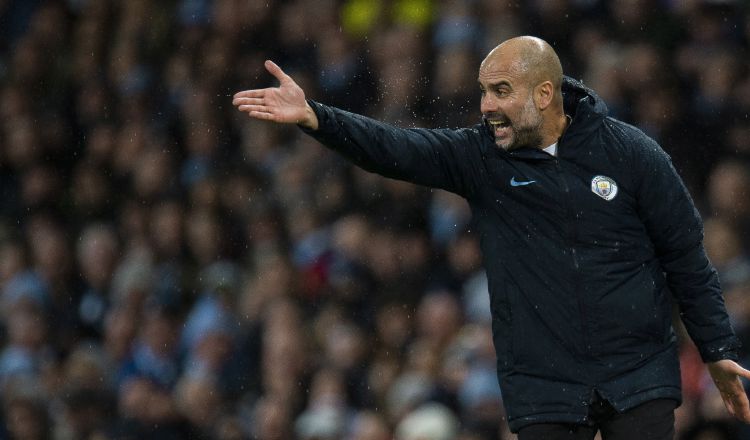 Guardiola, técnico del Manchester City. AP