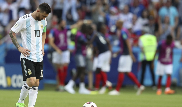 Messi no ha jugado los últimos partidos con Argentina. AP