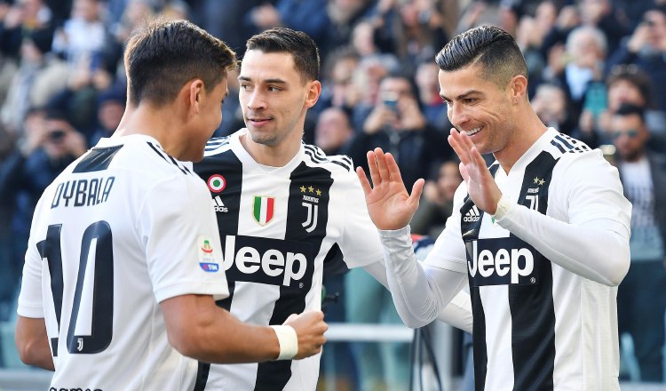 Cristiano Ronaldo alcanzó las 14 dianas en 19 encuentros con la Juventus.