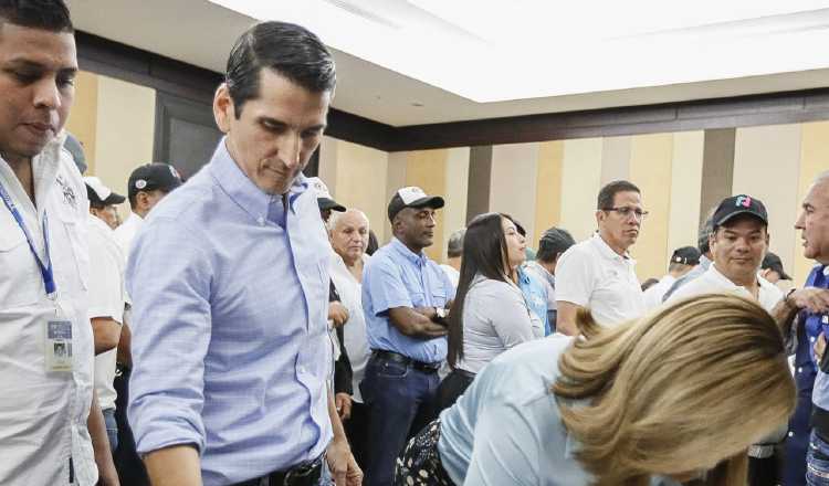 Rómulo Roux será candidato presidencial de  CD y Alianza. /Foto Víctor Arosemena