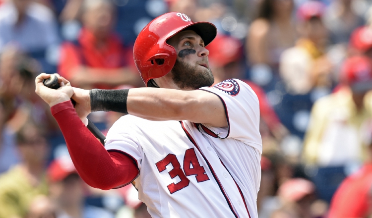 Bryce Harper es uno de los agentes libres más cotizados. /Foto AP