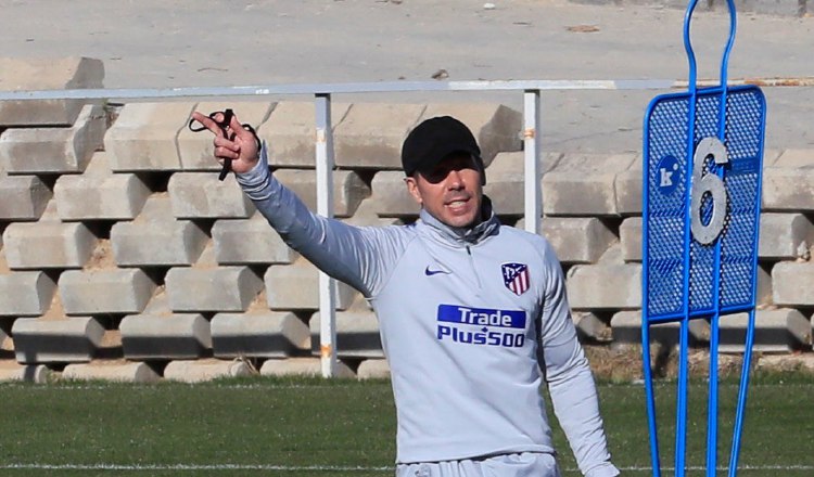 Simeone, DT de Atlético /Foto EFE