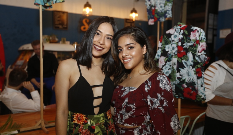4. Nathaly Morandin e Isis Grimaldo.