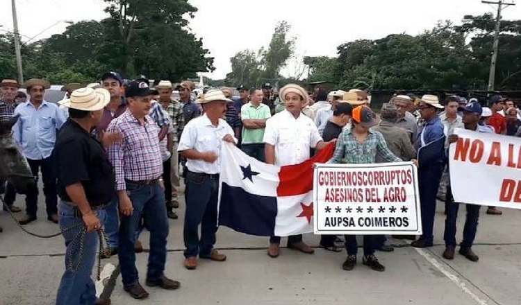 En la última protesta que realizaron los productores detuvieron a varios. /Foto Archivo