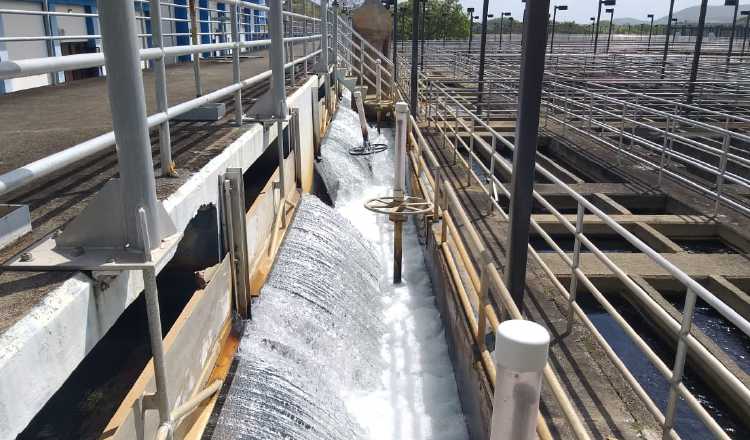 Las cinco bombas han trabajado continuamente. Foto: Cortesía