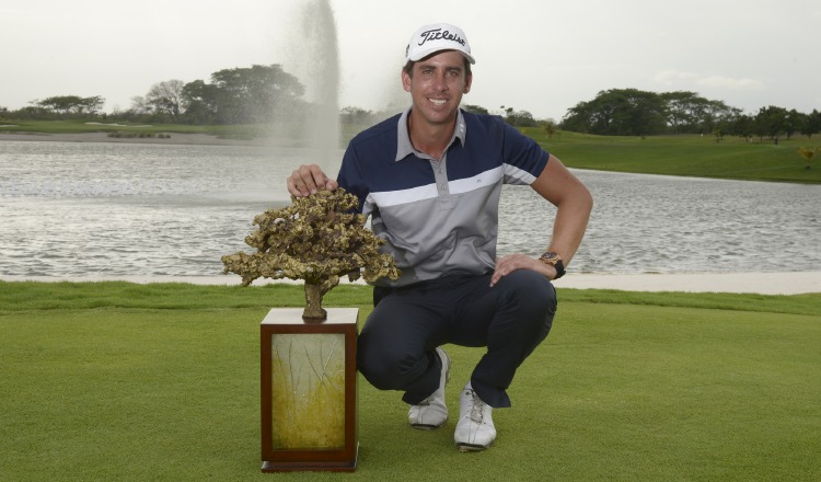 El mexicano Rodolfo Cazaubón se impuso en la edición de 2015 del Buenaventura Classic.  Cortesía