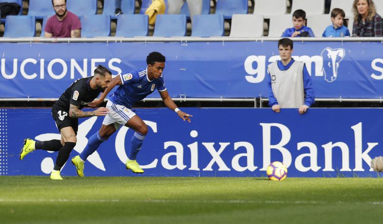 Edgar Yoel Bárcenas, jugador de Real Oviedo. @RealOviedo