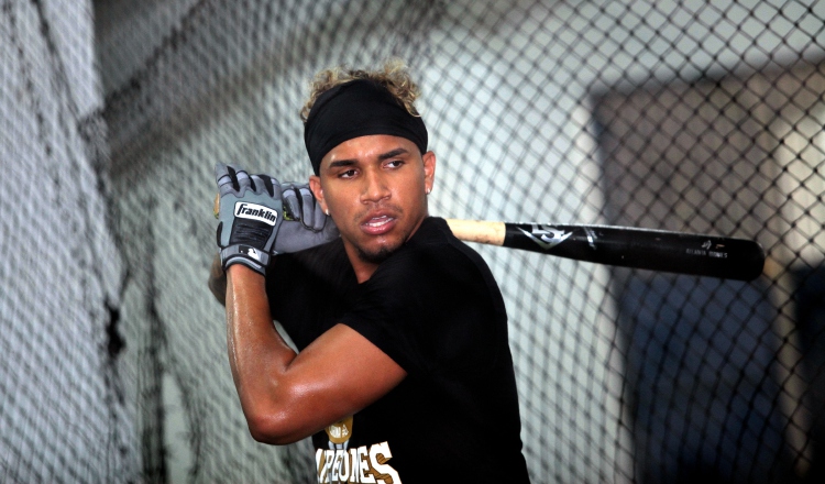 Camargo durante sus entrenamientos en Panamá.