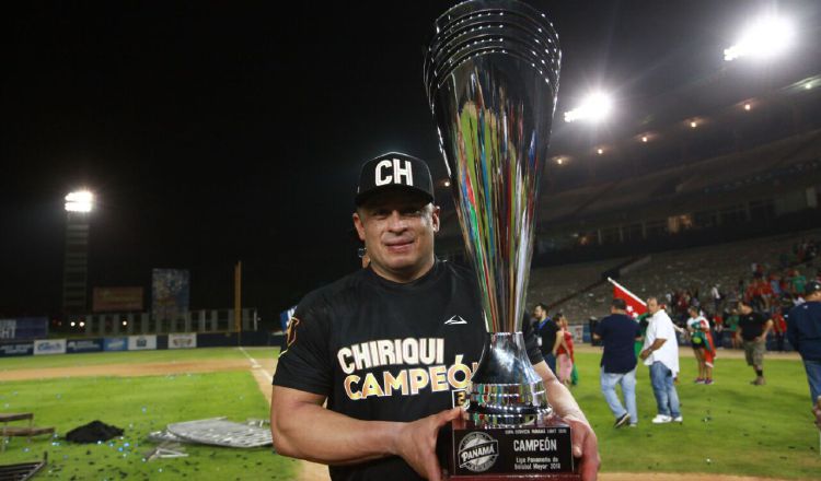 Carlos Ruiz ya alzó el título el año pasado con Chiriquí. Anayansi Gamez