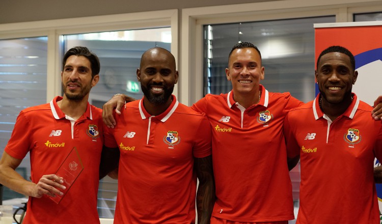 Jaime Penedo, Felipe Baloy, Blas Pérez y Luis Tejada. Fepafut