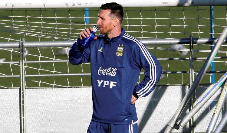 Messi acaparó todas las miradas.