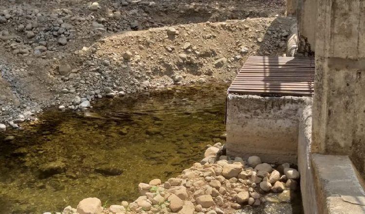 Los niveles de agua en el río Cabra no son los óptimos para que el Idaan pueda trabajar al 100% sus plantas potabilizadoras. Foto: Cortesía