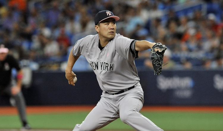 Masahiro Tanaka controló la ofensiva de Tampa Bay. AP