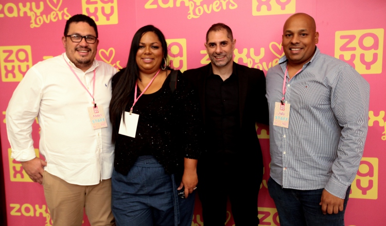 1. Abdiel Katherine Crespo, Katherine Crespo, Sebastián Ini y Julio Urriola.