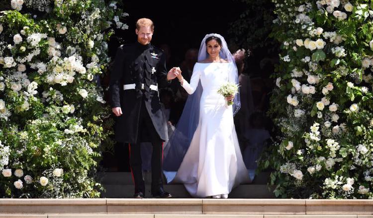 Vista del matrimonio de los duques de Sussex, el 19 de mayo de 2018. EFE