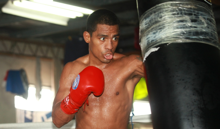 'El Científico' Núñez en los entrenamientos. Foto Anayansi Gamez