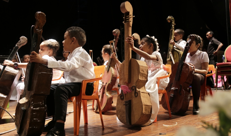 Aplaude el talento de los músicos de  la Red de Orquestas y Coros Juveniles de Panamá, que se presentará el lunes 15 de julio. Foto: Cortesía.