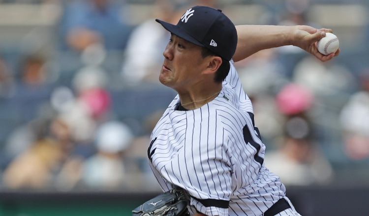 Masahiro Tanaka quedó con marca de 6-5. AP