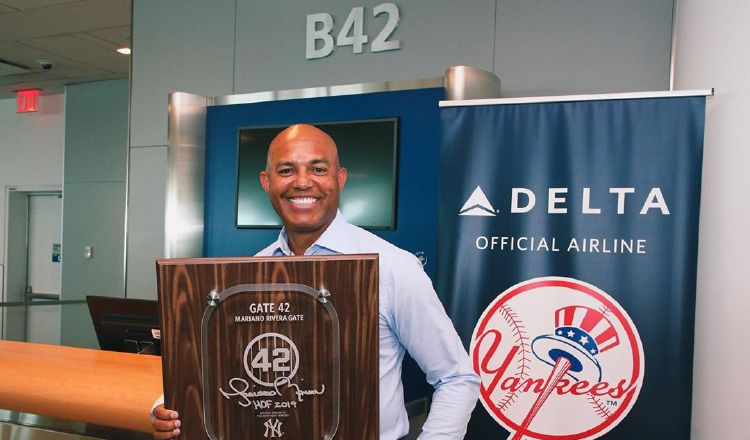 Mariano Rivera agradeció el gesto de aprecio. Cortesía