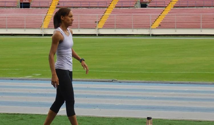 Aranda entrena en Panamá. Cortesía