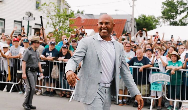 Mariano en el desfile de leyendas.