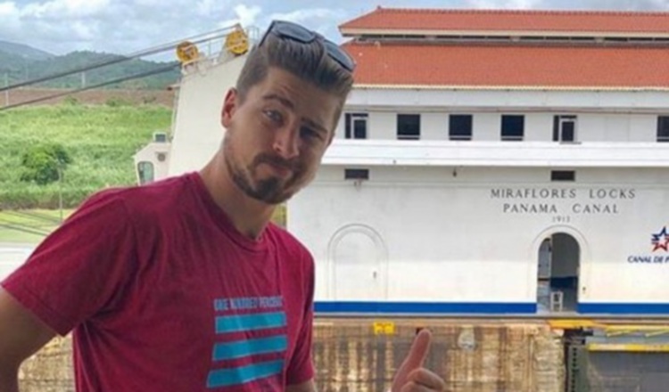 Peter Sagan visitó el Canal. Cortesía