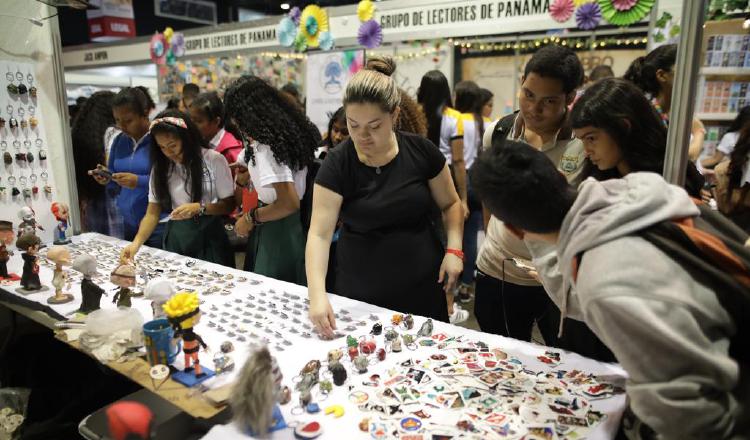 En la  XV Feria Internacional del Libro de Panamá, en Atlapa, hay propuestas para todos. Foto: Aurelio Herrera Suira.