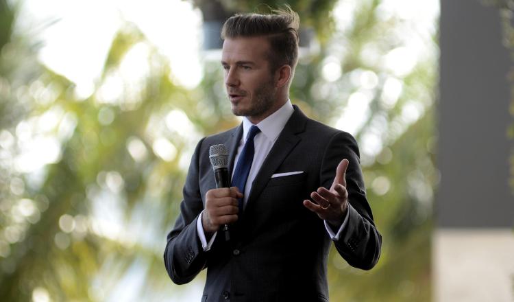 Beckham es un hombre de negocios.