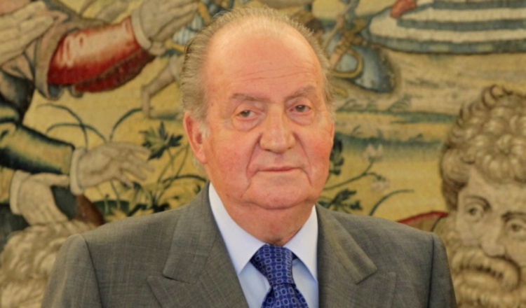 El rey emérito de España don Juan Carlos I de Borbón.